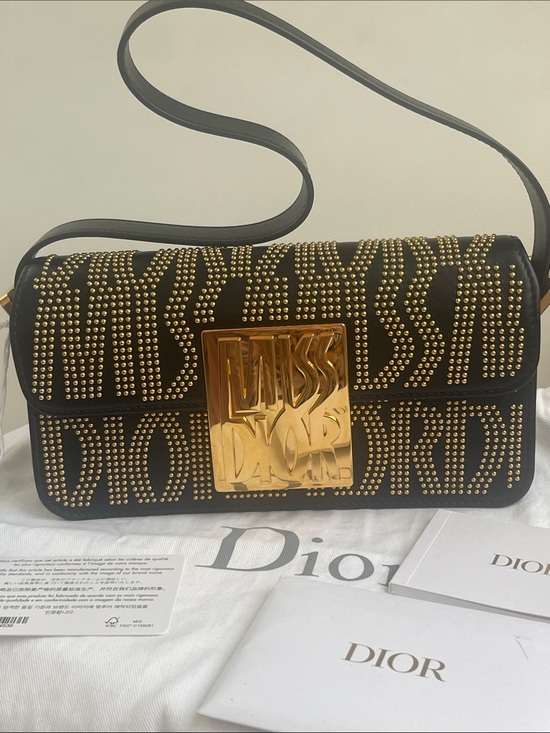 Dior Handbags - NWT Miss Dior 2024-2025 gold studded flap bag / 18
Studded in gold